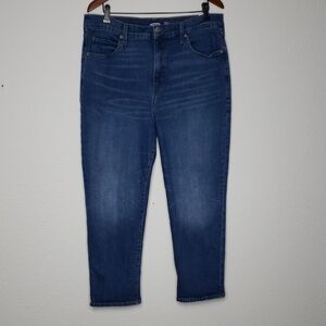 Old Navy Womens The Sky Hi Straight Loose Secret Slim Pockets Jeans Size 16